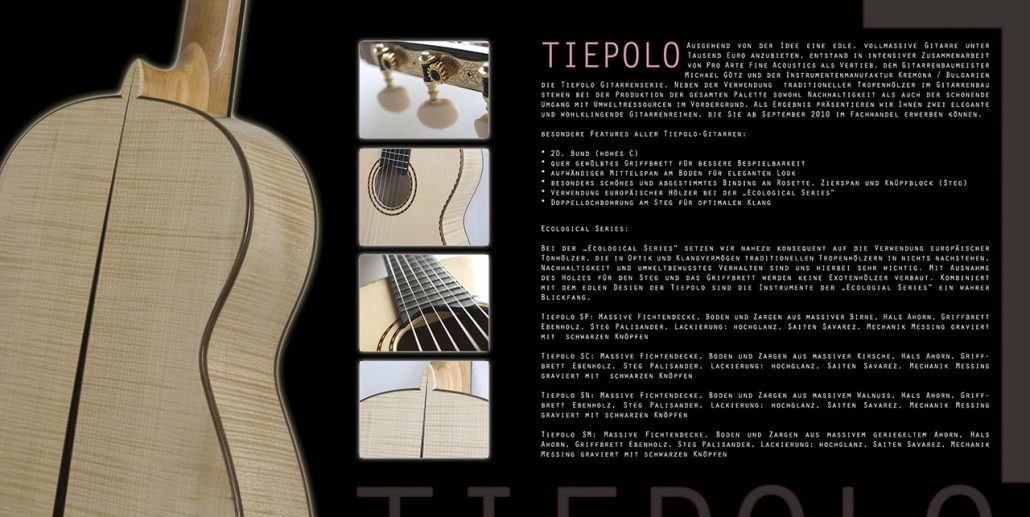 Tiepolo-Gitarren Folder © Volker Lesch - Alpenland Fotografie